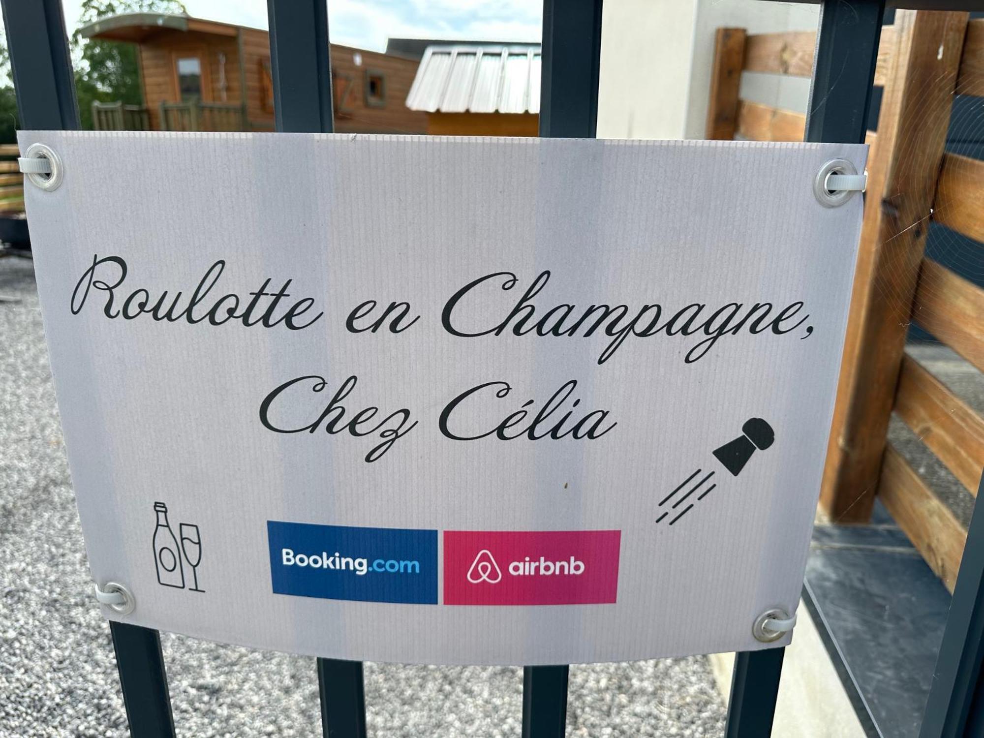 Chez Celia, Roulotte En Champagne Villa Fleury-la-Riviere Exterior photo